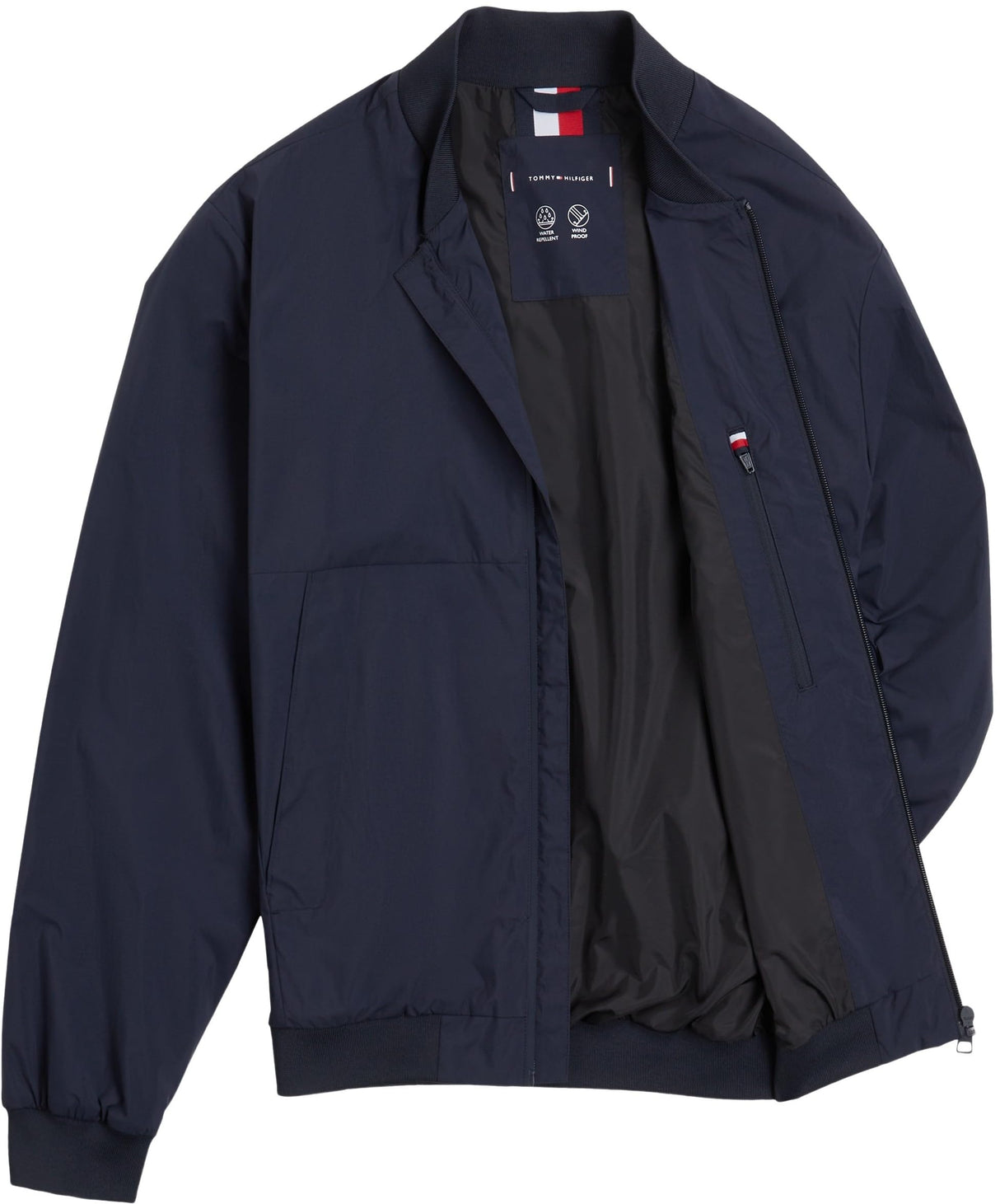 Tommy Hilfiger Chaqueta Bomber MW0MW39199, Blue (Desert Sky), S para Hombre