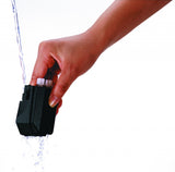 KAI Afilador de cuchillos eléctrico 15° ángulo AP-118S con unidad de afilado de cerámica, pies antideslizantes, dimensiones 13,8 x 11,1 x 10,5 cm Incluye unidad de pulido
