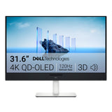 Dell 32 Plus Monitor - S3225QC, 4K UHD (3840x2160), 120Hz, QD OLED, 0.03ms, AMD FreeSync Premium Pro, HDR True Black 400, Dolby Vision, Altavoces Integrados, 3 USB-C, HDMI,