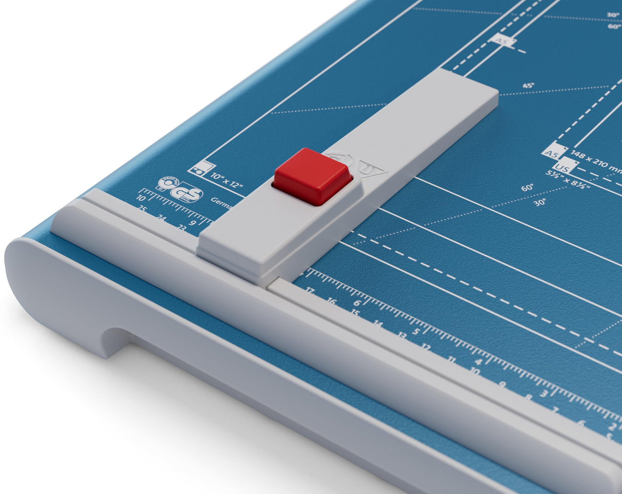 Dahle A4 - Guillotina 340 mm Longitud de corte de 2,5 mm de corte/Capacidad - Azul