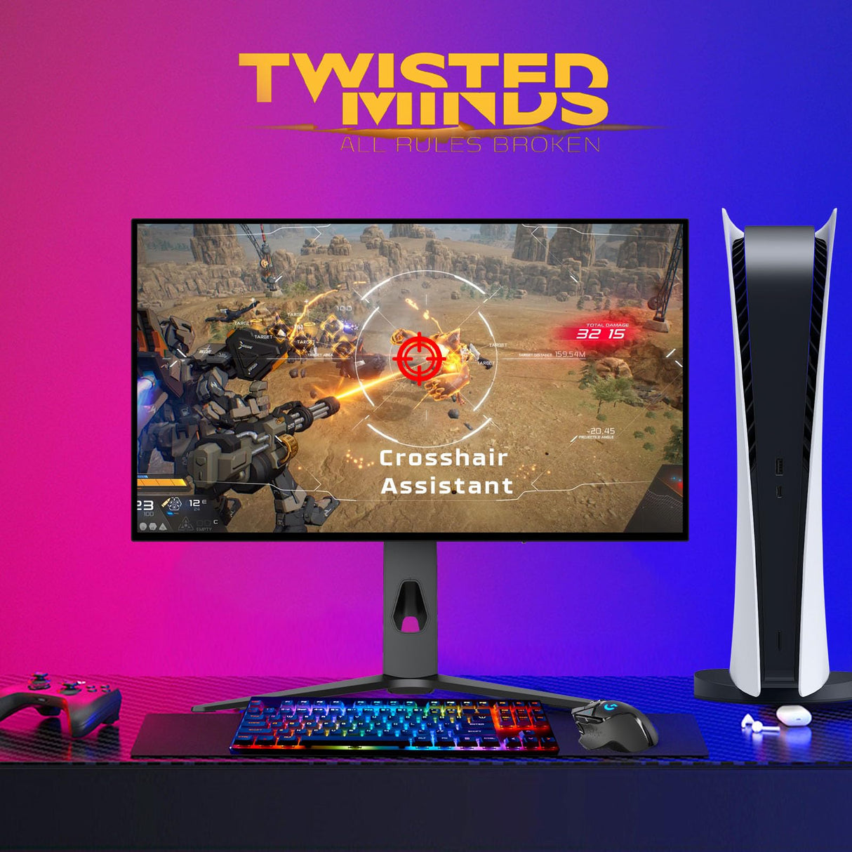 Twisted Minds 27" OLED Monitor 2K QHD 240HZ