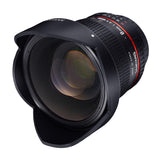 Samyang F1121903101 - Objetivo fotográfico DSLR para Nikon F Ae (Distancia Focal Fija 8mm, Apertura f/3.5-22 UMC, Ojo de Pez, CSII), Negro