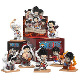 Mighty Jaxx Hidden Dissectibles diseñados por Freeny: One Piece Serie 6 (edición Luffy Gears) | Bandeja precintada de 6 Unidades, no Contiene duplicados | Cajas misteriosa