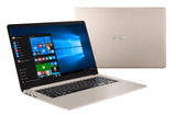 ASUS S510UA-BR277T - Ordenador portátil de 15.6" (Intel Core i5-7200U, 8 GB de RAM, SSD de 512 GB, Intel HD Graphics 620, Windows 10 Original), Metal Oro - Teclado QWERTY Español