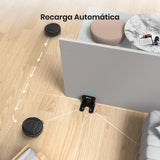 LEFANT Robot Aspirador 2200Pa, Aspirador Robot Autonomía de 120 Min, WiFi/App/Alexa, Sensor de Anticolisión/Caída Navegación Inteligente, Delgado y Silencioso, 6 Modos de Limpieza M210 Pro