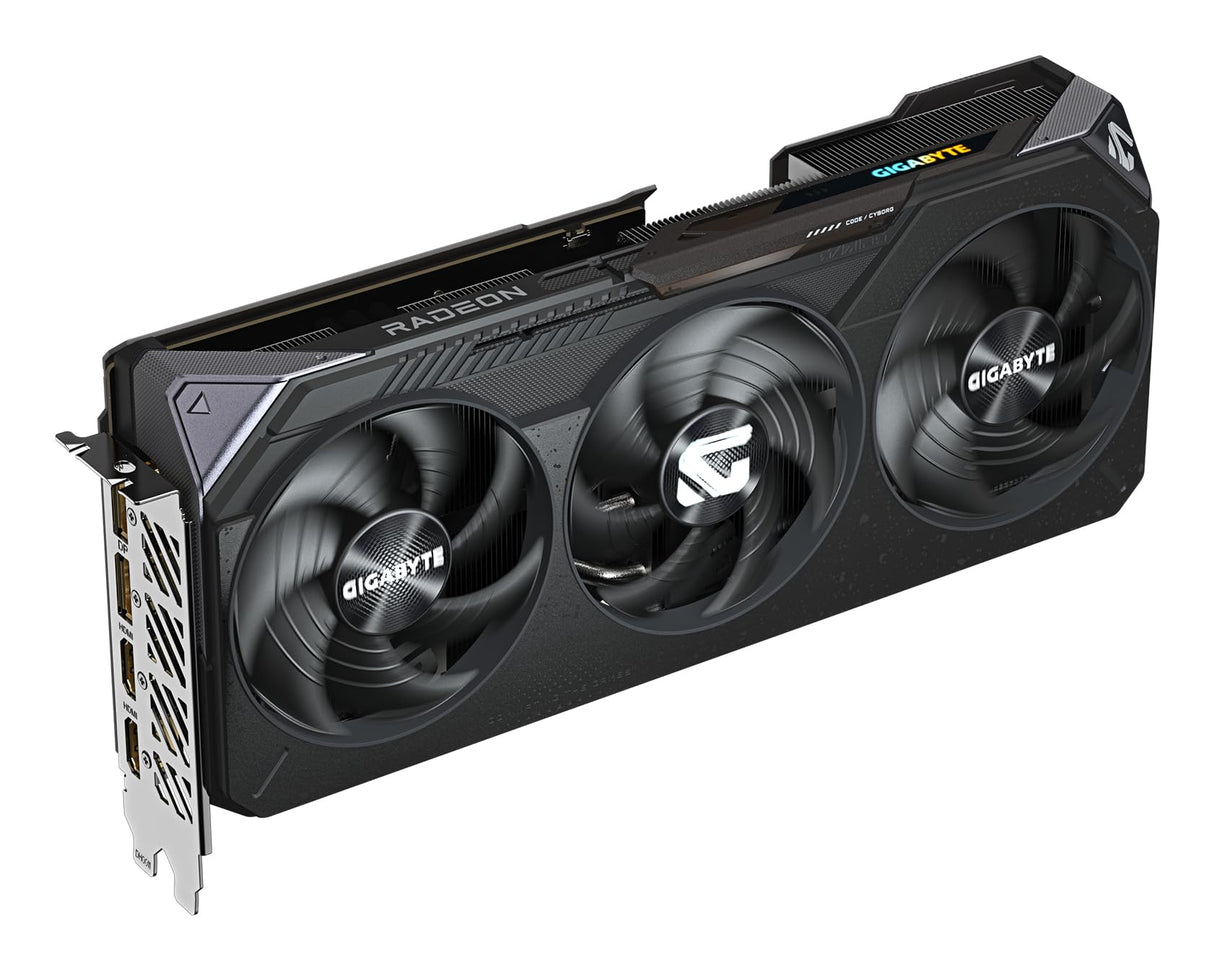 GIGABYTE Radeon RX 9070 Gaming 16GB Tarjeta Gráfica - 16GB GDDR6, 256bit, PCI-E 5.0, 2520 MHz Frecuencia del núcleo, 2 x DisplayPort, 2 x HDMI, GV-R9070GAMING-16GD