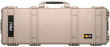 PELI 1720 Maleta Protectora Alargada; Protección Superior para Equipos Valiosos como Cámaras DSLR, Kits GoPro y Drones Compactos; Resistente al Agua y al Polvo; Volumen: 49 litros; Color: Beige