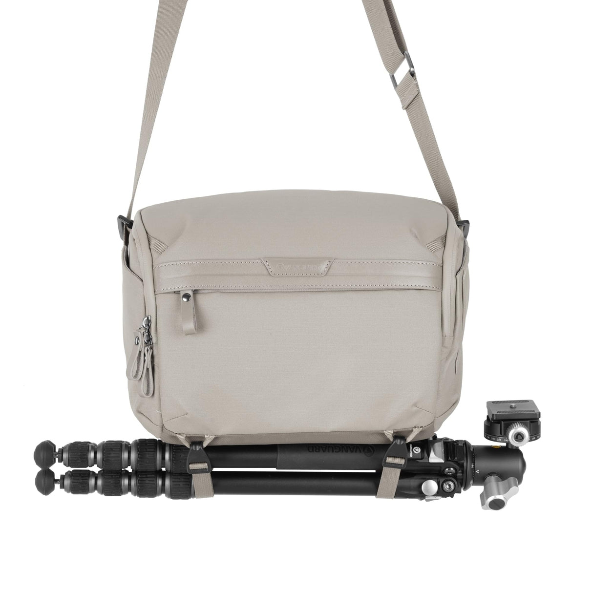 Vanguard Veo Metro S7L CM - Bolsa de fotógrafo para cámara, Objetivos y Tablet de 11 Pulgadas, Crema