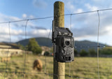 VOSKER V200 LTE - Cámara de seguridad para exteriores, inalámbrica, vigilancia de edificios, cámara de seguridad móvil