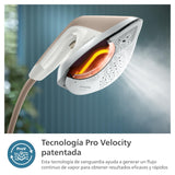 Philips Serie 6000 Plancha All in One - Tabla multiposición, Tecnología sin quemaduras garantizadas, 1800W, Cómodos botones de pie, Elimina hasta el 99,9% de las bacterias y los ácaros* (AIS6010/10)
