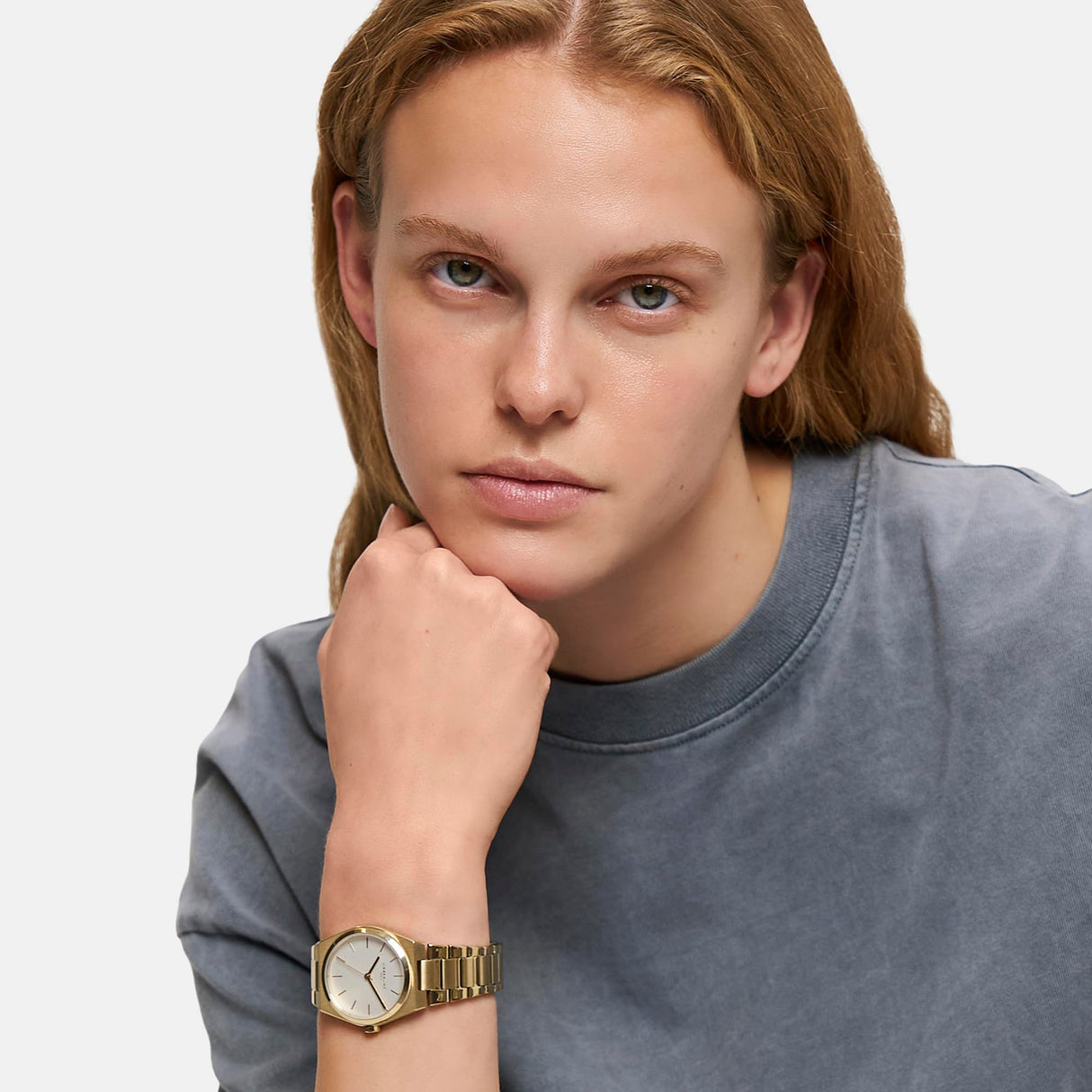 Liebeskind Reloj Analógico para Mujeres de Cuarzo con Correa en Acero Inoxidable LT-0457-MQ