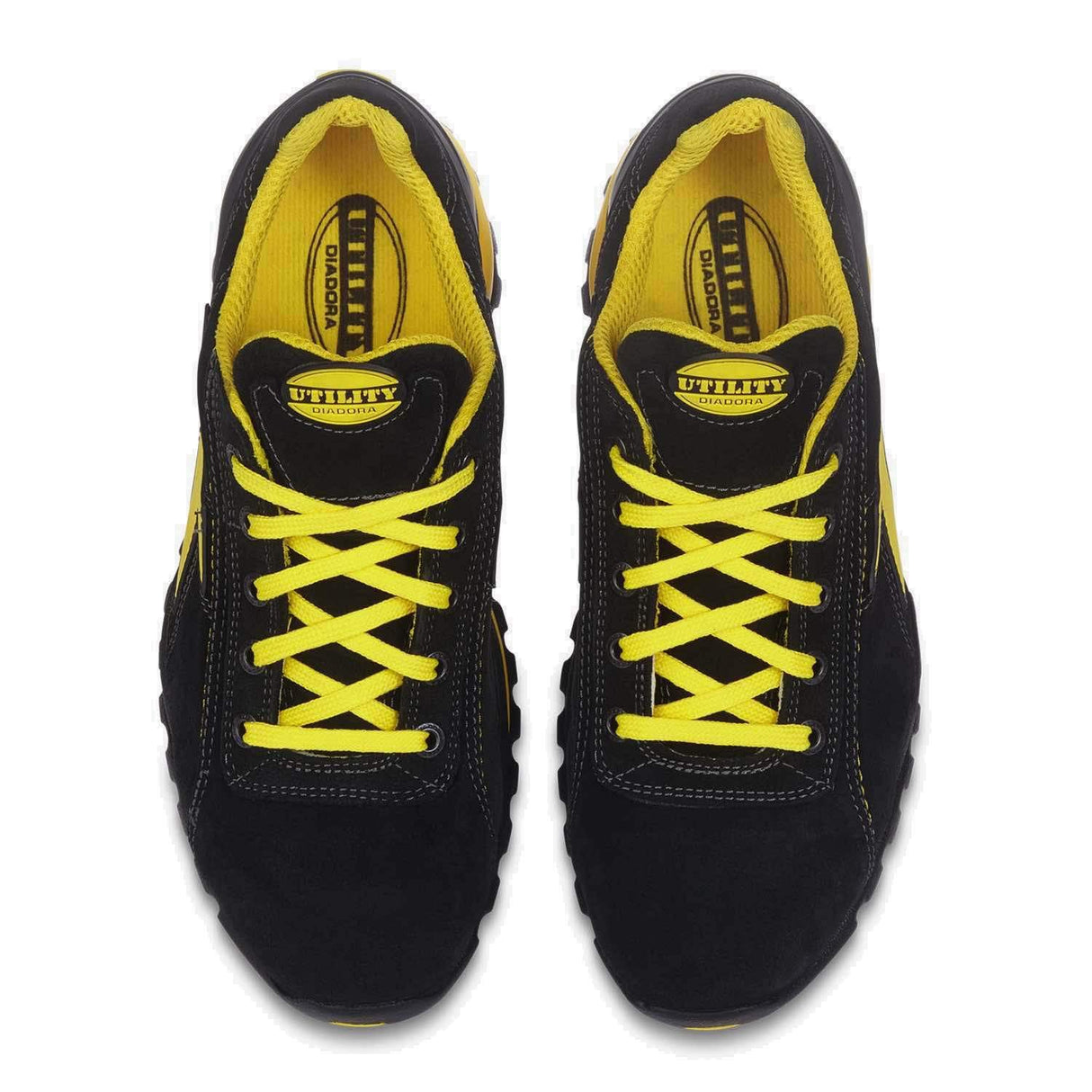 Utility Diadora GLOVE LOW S1P HRO SRA, zapatos de trabajo Unisex Adulto, NEGRO, 45 EU