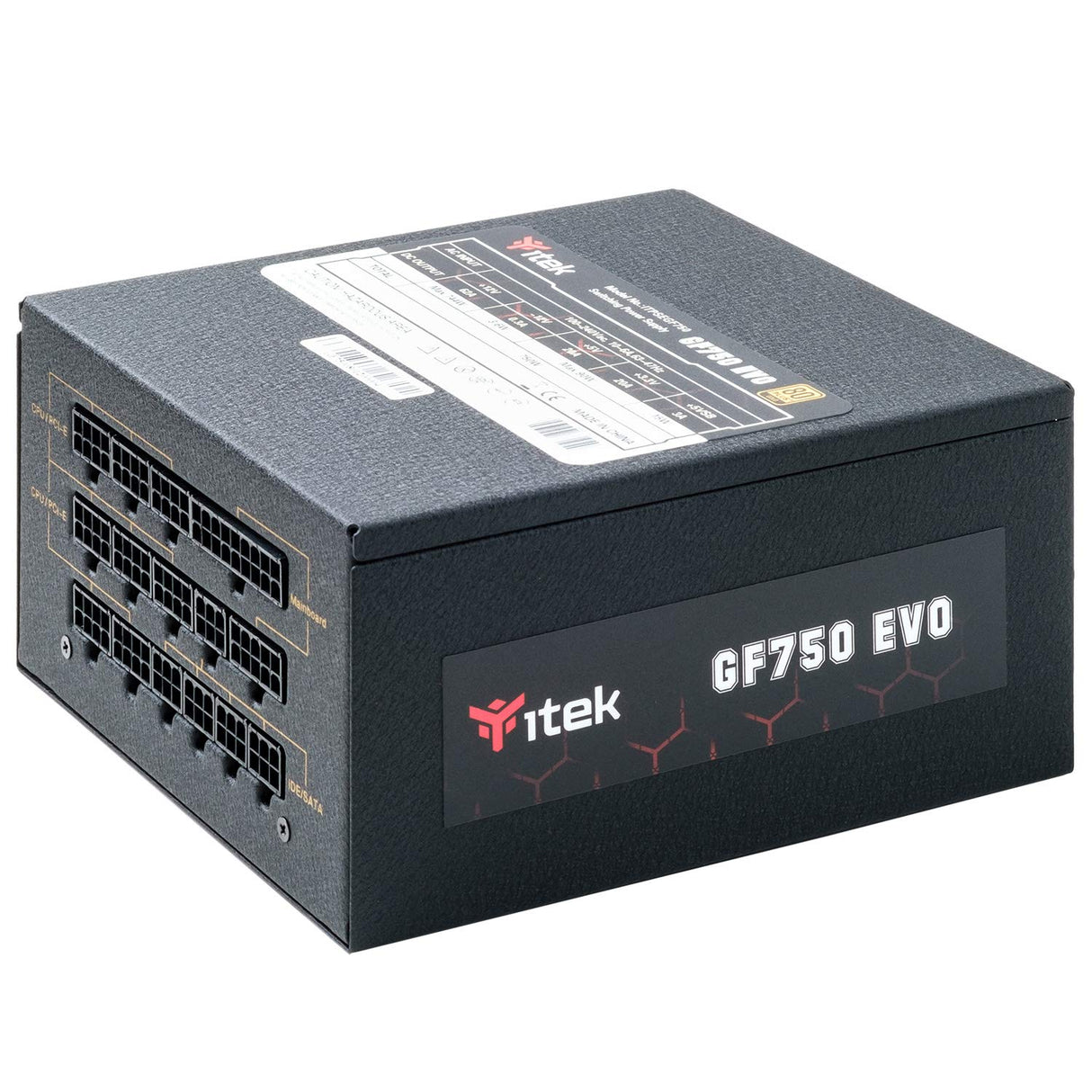 Fuente de alimentación Itek GF750 EVO 750 W ATX Ventilador Fdb 12 cm - Active Fdb - 80plus