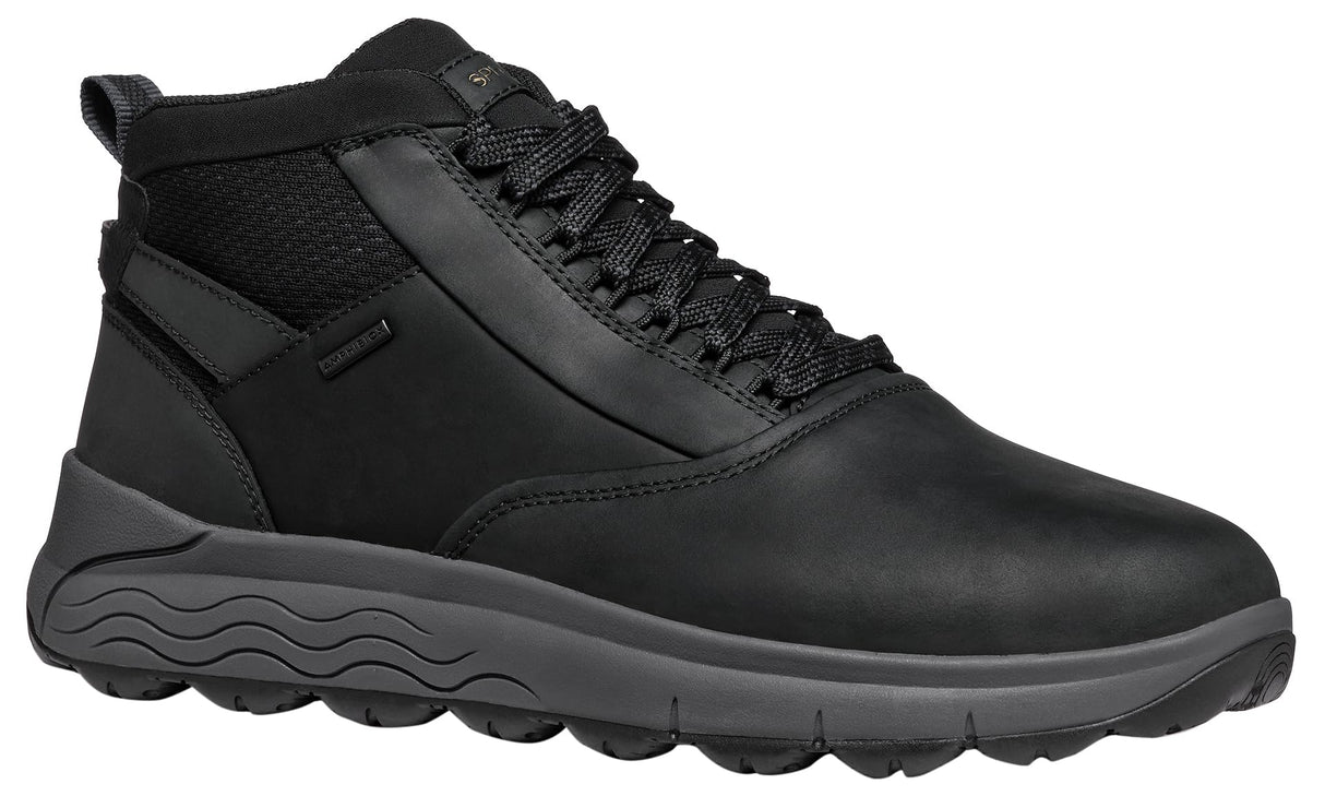 Geox U Spherica 4x4 B ABX, Bota de Tobillo Hombre, Negro, 42 EU