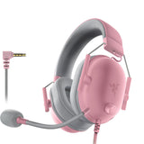 Razer BlackShark V2 X (Xbox) - Auriculares E-Sports con Cable para la Consola Xbox S|X (250 g, micrófono cardioide, transductores de 50 mm, cancelación pasiva del Ruido, Conector de 3,5 mm) Quartz