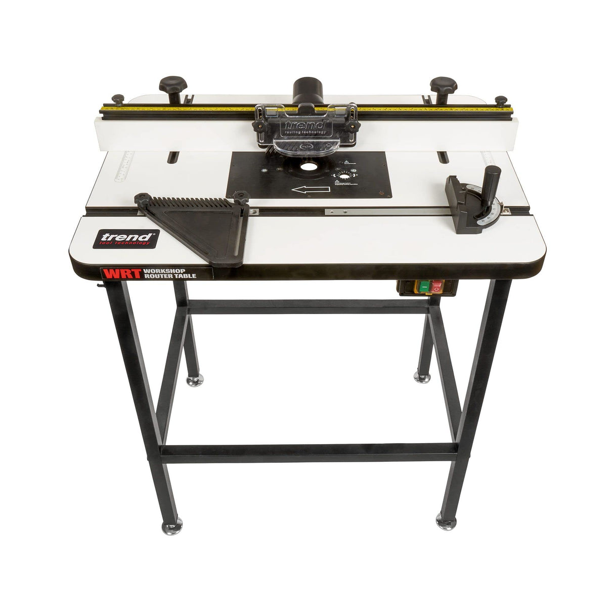 Trend Mesa fresadora de taller independiente 230 V EU, perfecta para trabajos de elevación de paneles, creación de plantillas y corte por lotes, WRT/EURO