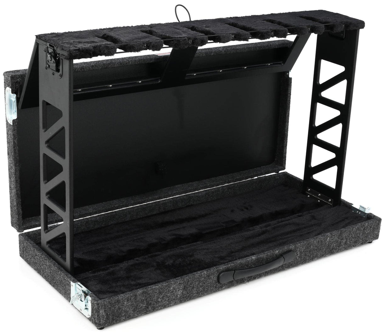 Gator Cases Compact Rack Style Seis Soportes para Guitarra plegables en estuche (GTRSTD6)