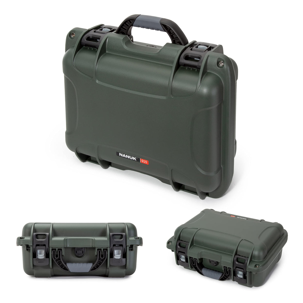 Nanuk 915 - Funda rígida Impermeable con Inserto de Espuma para dji Avata FPV, Gafas y Controlador, Color Negro, Olive, dji Avata FPV Unit, Gafas y Controlador