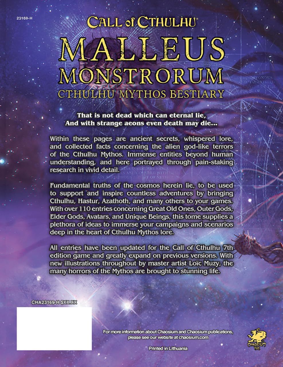 The Malleus Monstrorum Slipcase Set – Cthulhu Mythos Bestiary for Call of Cthulhu RPG | 7th Edition Two-Volume Hardcover