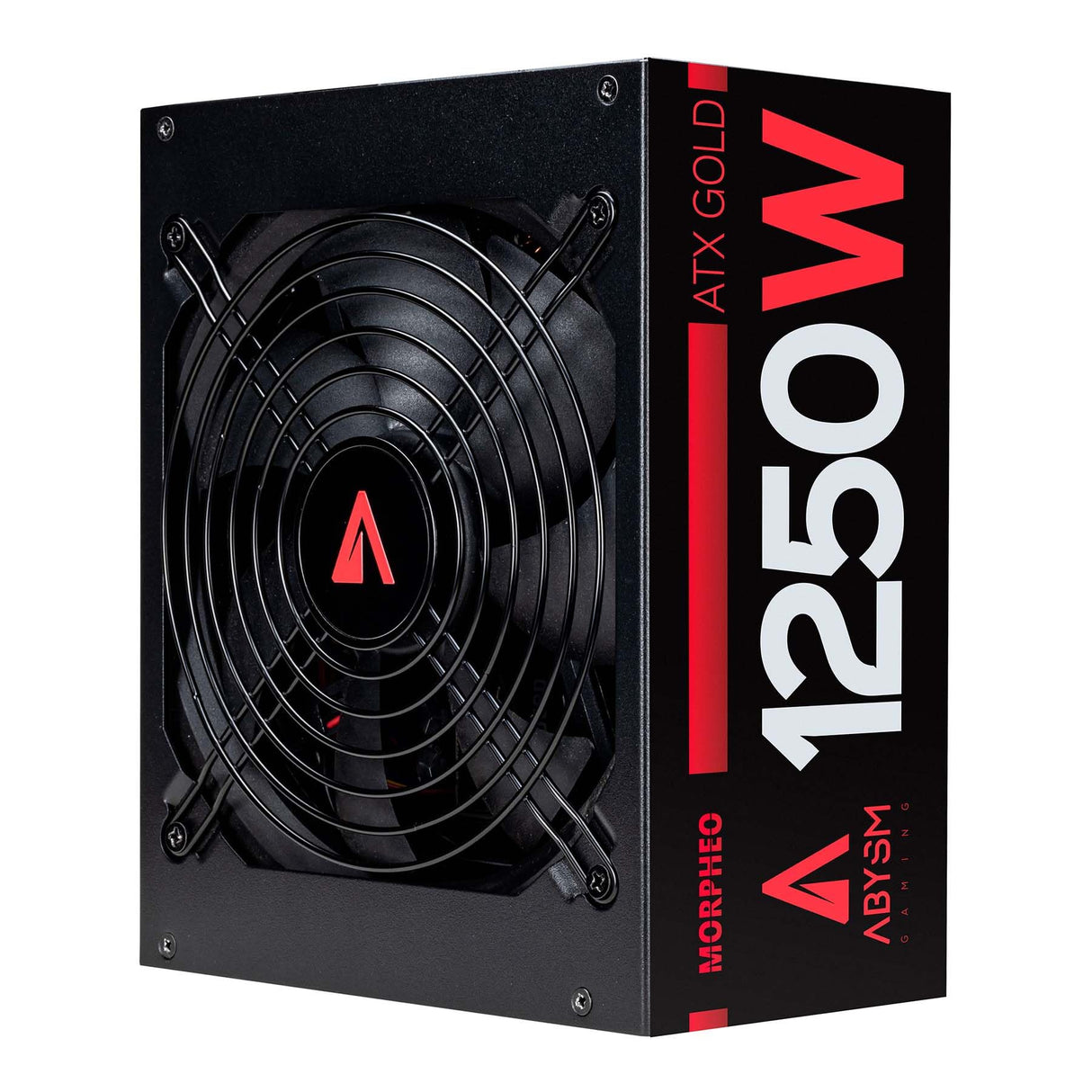 Abysm Gaming Morpheo 1250W – Fuente de Alimentación ATX Full Modular, 80 Plus Gold, Ultra Silenciosa, Condensadores Japoneses, PSU PC Gaming y Profesional, Compatible RTX/AMD, 5 Años Garantía
