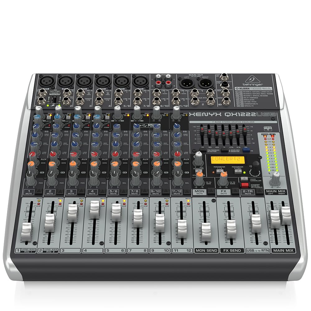MEZCLADOR XENYX QX1222USB
