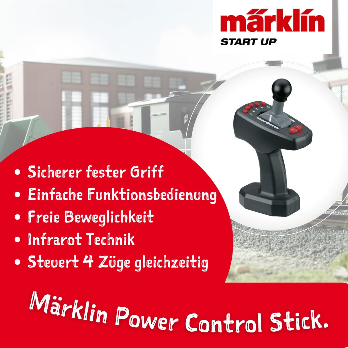 Märklin 29133 - Maqueta de ferrocarril, 230 V, Pista H0, Set de Inicio Locomotora, vagones, rieles y Dispositivo de Control incluidos en el Set de Inicio
