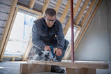 Bosch Professional 18V System GKS 18V 57-2 L - Sierra circular a batería (disco izquierda, Brushless, Ø 165 mm, profundidad de corte 57 mm, 2 baterías ProCORE 5.5Ah, en L-BOXX)