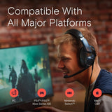 EPOS Auriculares para juegos H6Pro con micrófono, acústica abierta, diadema ligera, cómoda y duradera, para PC, Mac, PS4, PS5, Xbox Series X, Xbox One, Nintendo Switch (verde)