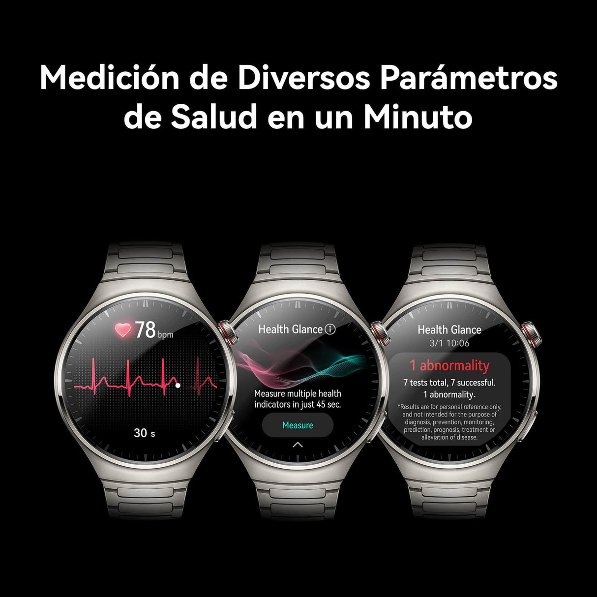 HUAWEI Watch 4 Pro Smartwatch, Cristal Curvo 3D, Controla Tu Salud, Llamadas Móviles Esim, Otras Interacciones, duración de Batería hasta 21 días, Compatible con Android e iOS, Titanio