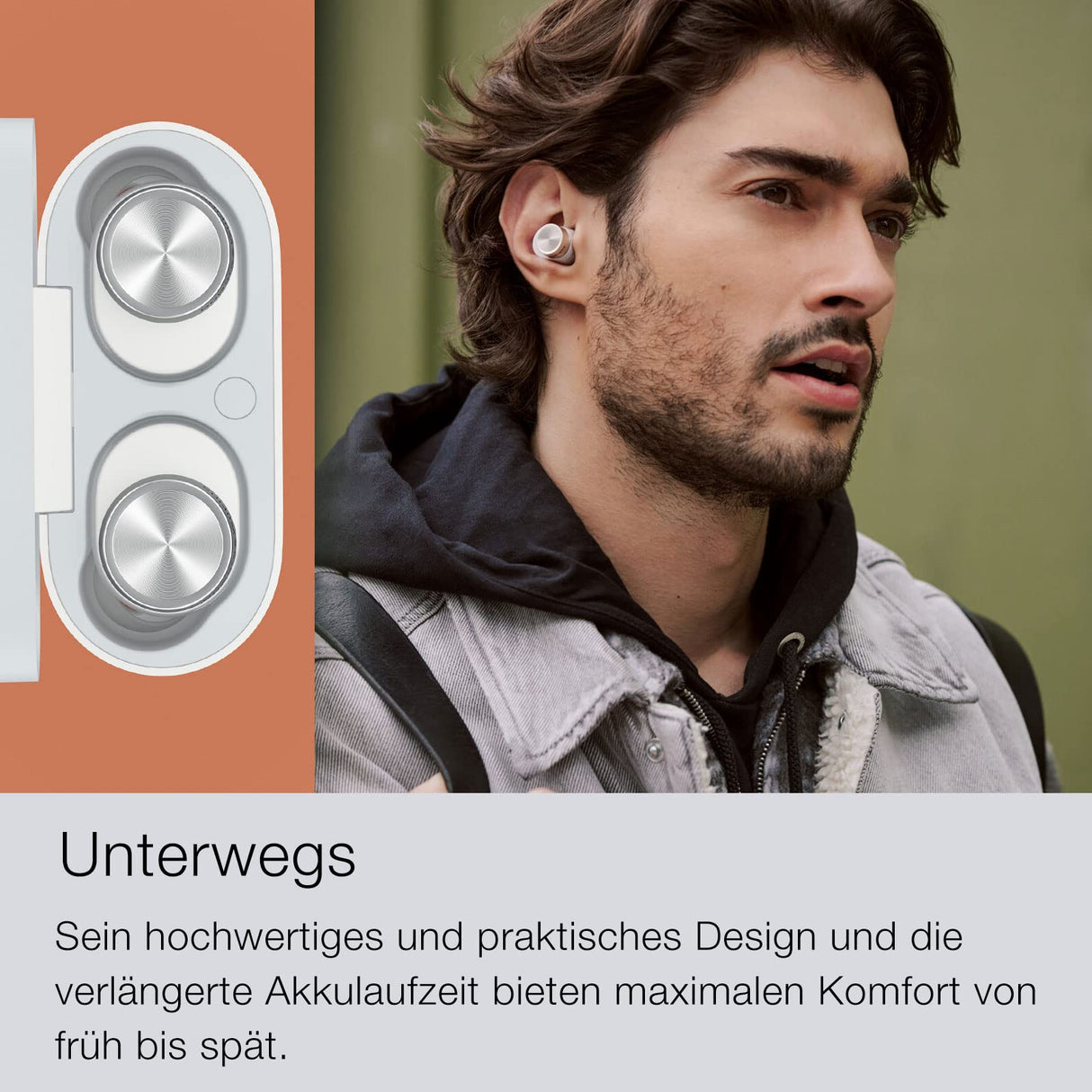 Bowers & Wilkins Pi5 S2 (Modelo año 2023) Auriculares inalámbricos True Wireless con Bluetooth, aptX, cancelación de Ruido Activa (ANC) y micrófonos Integrados//Cloud Grey