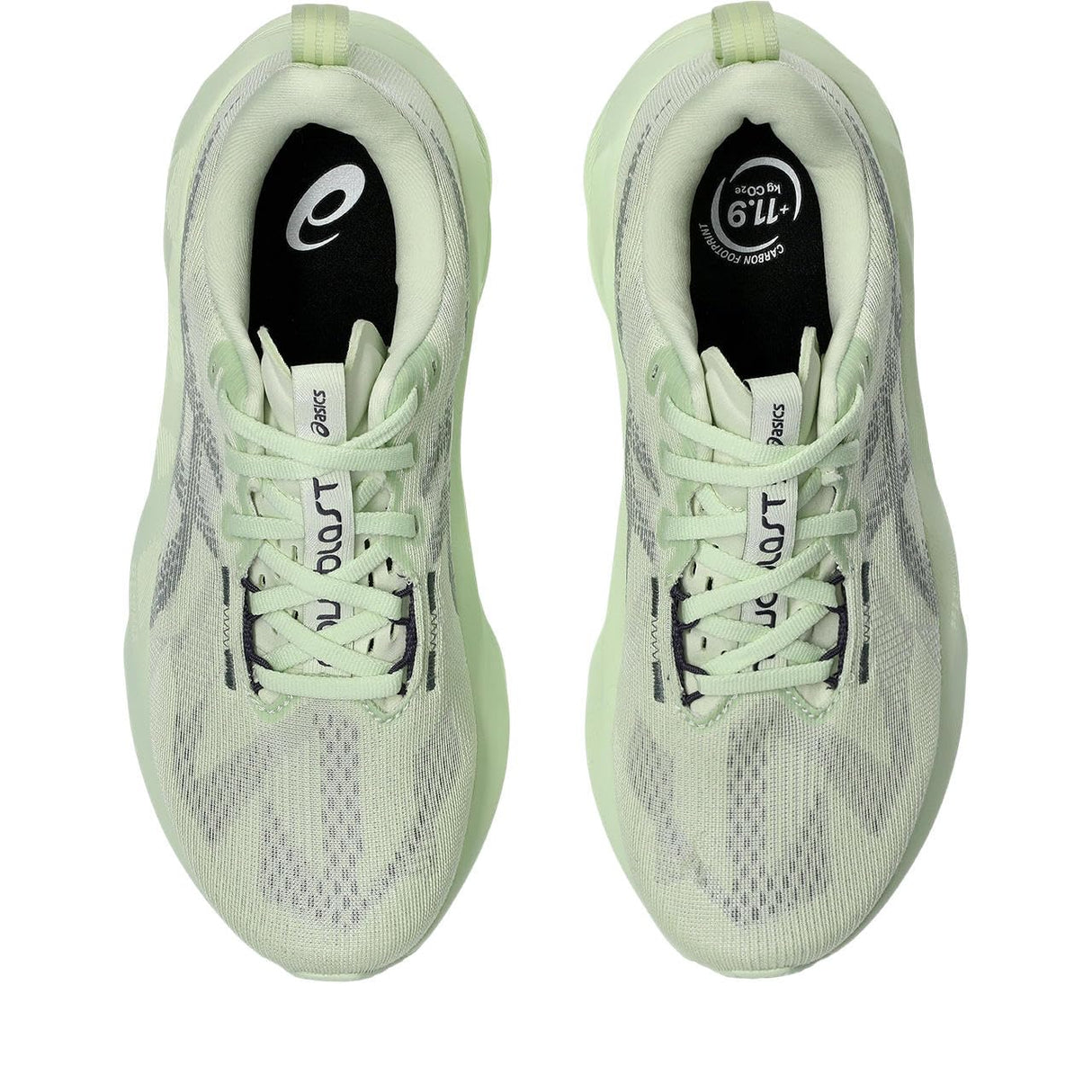 ASICS Novablast 5, Sneaker Mujer, Whisper Green Monument Blue, 40.5 EU