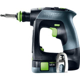 Festool Taladro atornillador a batería CXS 12 2,5-Set