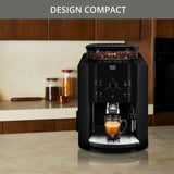 Krups YY8125FD - Máquina espresso, automática, de café molido, 1400 W, 1.6 L, negro