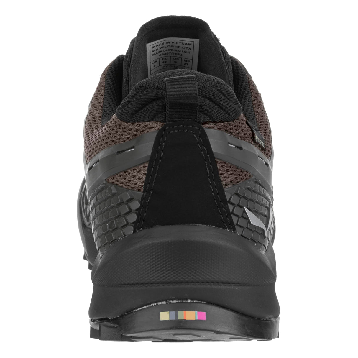 SALEWA MS WILDFIRE GTX, Zapatos de Senderismo Hombre, Black Olive Wallnut, 43 EU