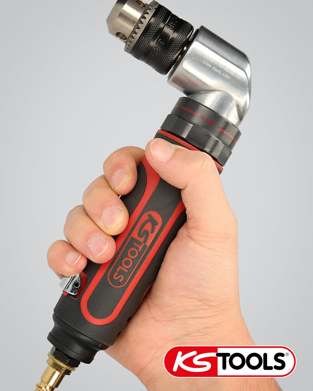 KS Tools 515.5465 10 mm Taladradora angular neumática