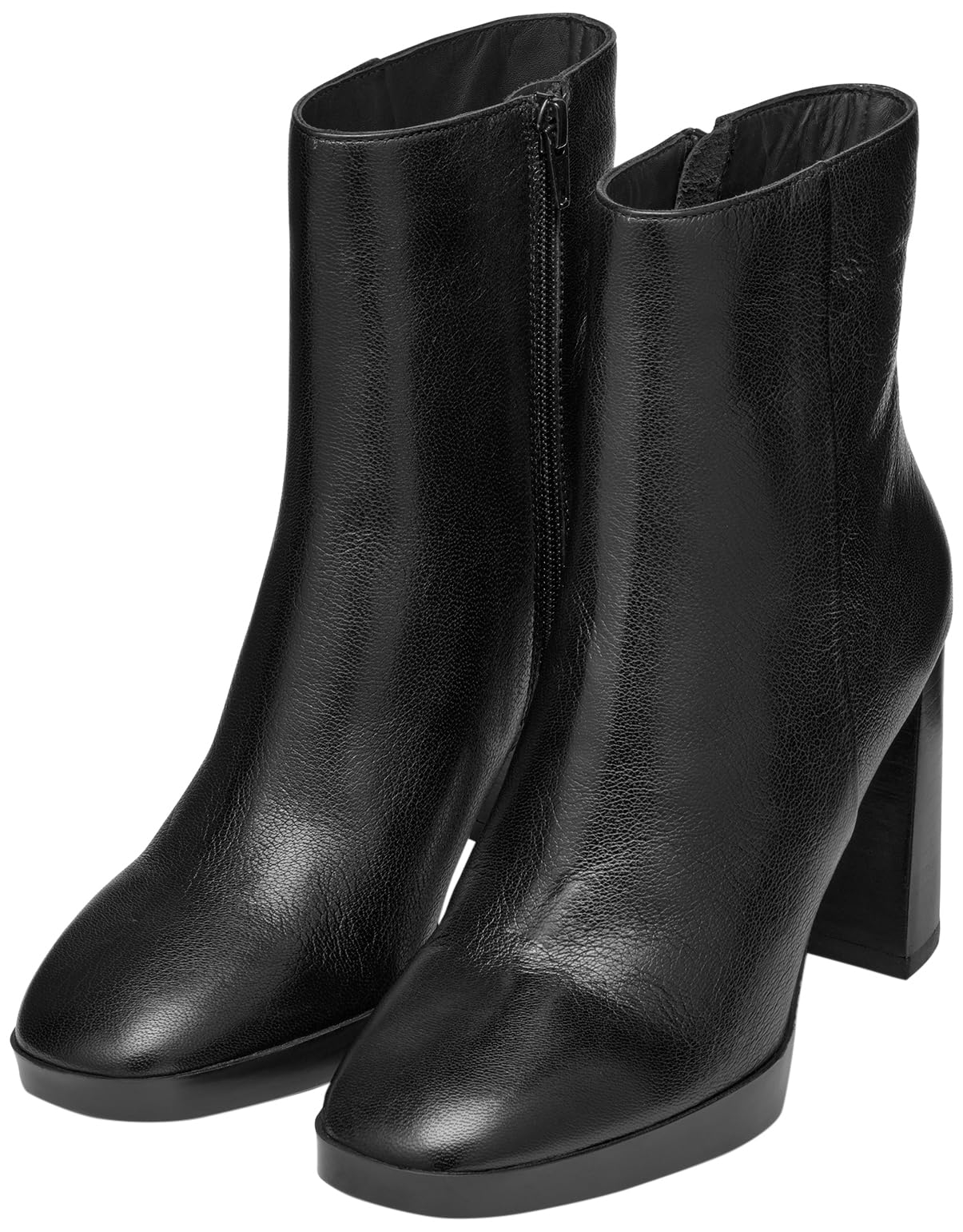 Geox D Teulada C, Bota de Tobillo Mujer, Negro, 36.5 EU