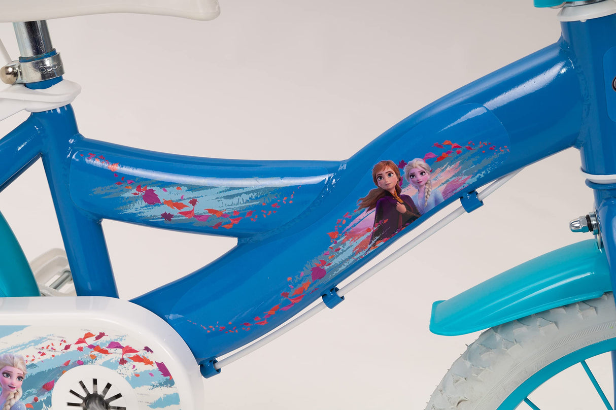 Toimsa Bicicleta Frozen Huffy de 14 Pulgadas, Multicolor