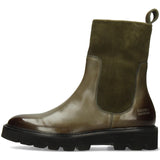 Melvin & Hamilton Sally 149, Botas Cortas al Tobillo Mujer, Verde, 37 EU Estrecho