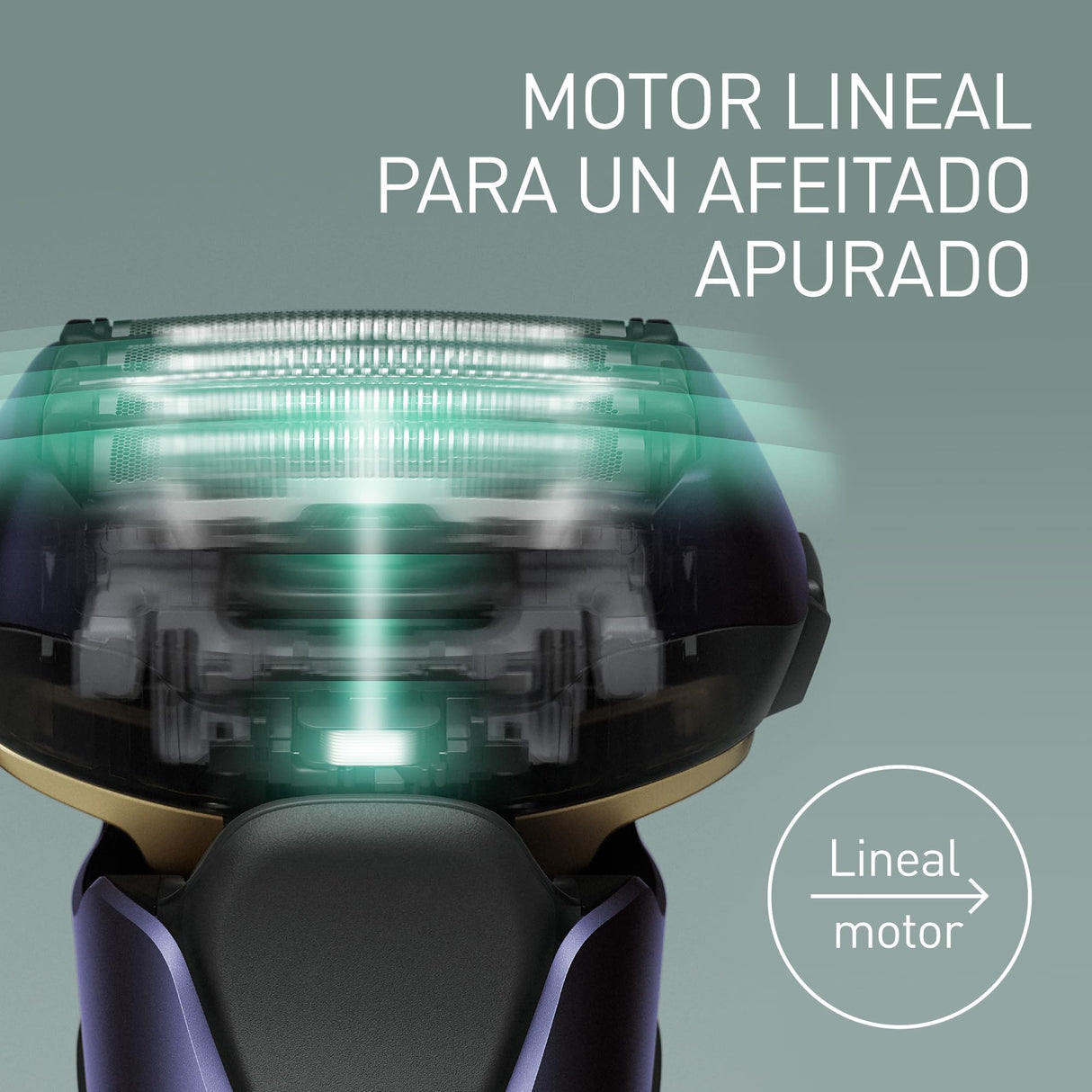 Panasonic Series 800 ES-LV67 Afeitadora premium (Motor ultrarrápido, 5 hojas precisión nanométrica, cabezal multiflexible con 16 direcciones, funda de viaje, lavable, ion de litio) morado y negro