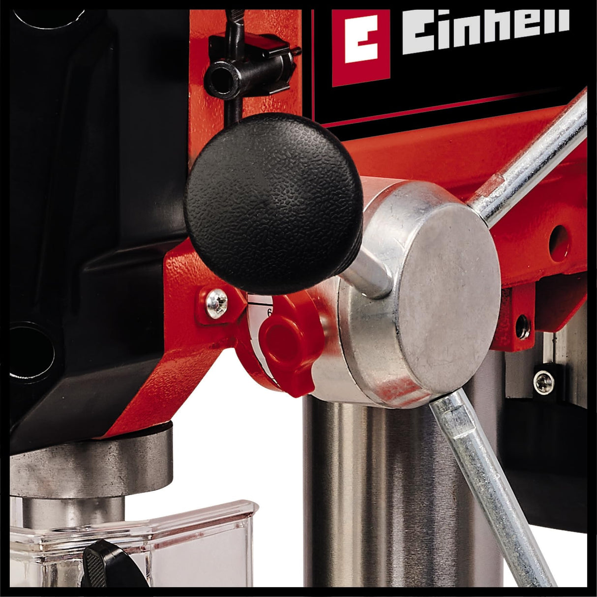 Einhell Taladro de columna TC-BD 630/1 (630 W, profundidad de perforación máx. 60 mm, tope de profundidad de perforación ajustable, diámetro de broca máx. 16 mm)