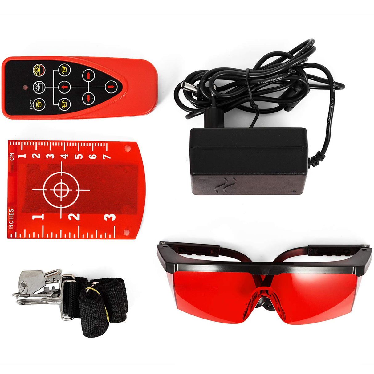 BuoQua Nivel Láser Auto-nivelante Rojo, 250 m Máximo Rango, IP54 Rotatorio Impermeable, Temperatura -20 °C - 45 °C para Construcción