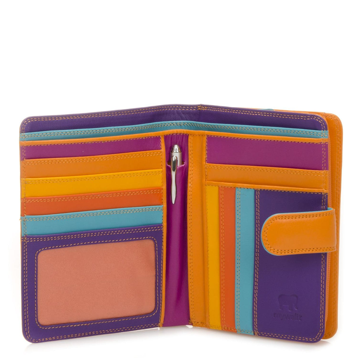 mywalit billetereo Monedero de Piel para Mujer Large Wallet/Zip Purse- 229-115- Copacabana
