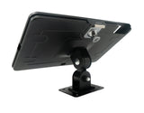 System-S Soporte de Pared con Cerradura 360° para iPad 7, 8, 9 y 10,2 Pulgadas (2019, 2020, 2021), Color Negro
