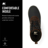 Sorel Ankeny 2 Boot Plus WP, Botas de invierno impermeables, Hombre, Tobacco Black Collection 2024 2025, 46 EU