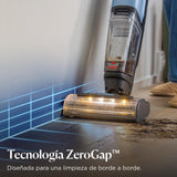 BISSELL CrossWave EdgeFind, aspirador de mano en seco y húmedo, limpieza potente de suciedad de mascotas, aspiradora en húmedo con tecnología ZeroGap, aspiradora para fregar, multisuperficie, 4159N