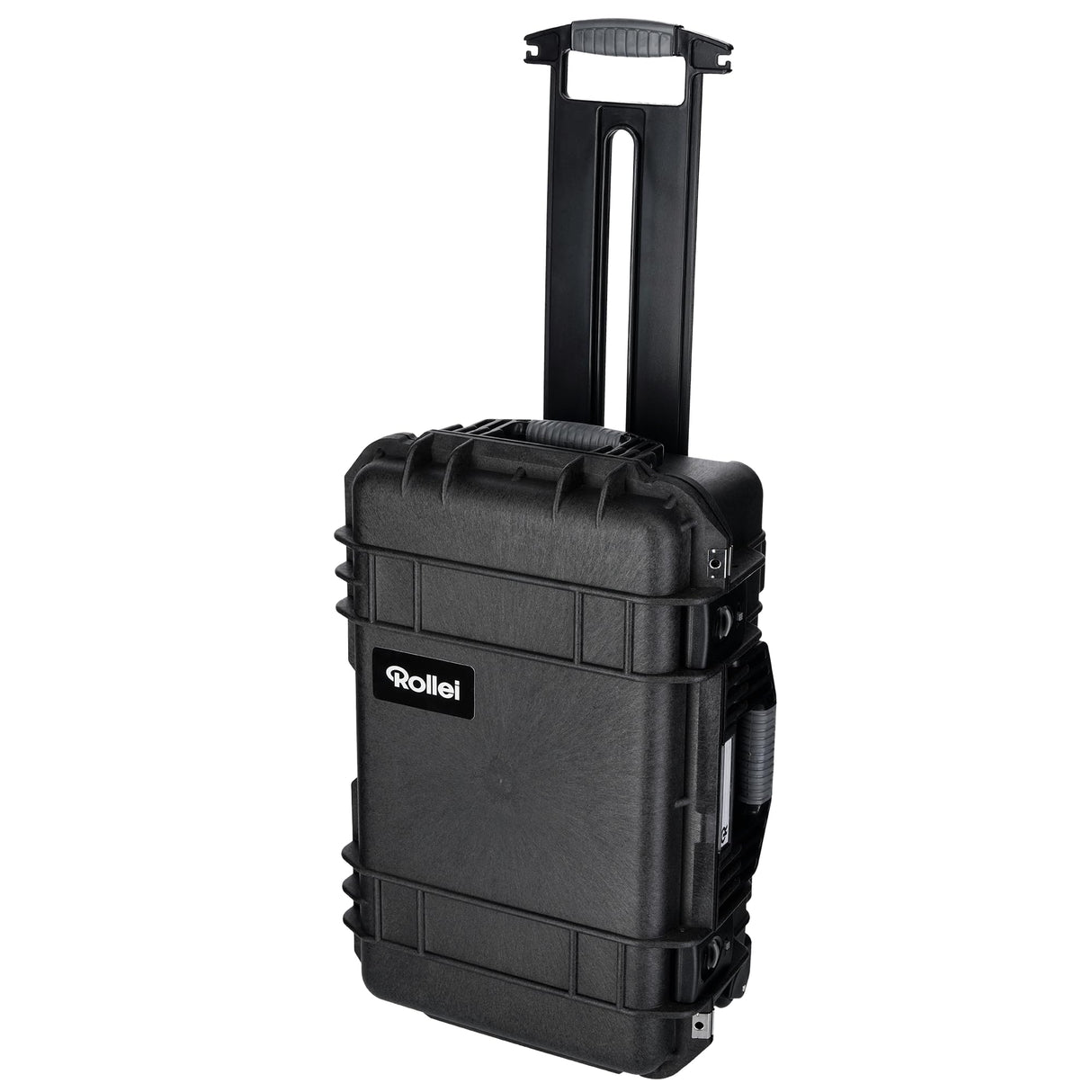 Rollei Hard Case 5737 Trolley - Maleta Extremadamente Robusta, irrompible e Impermeable con Equipamiento de Espuma Flexible, Transporte cómodo, regulación automática de la presión y protección