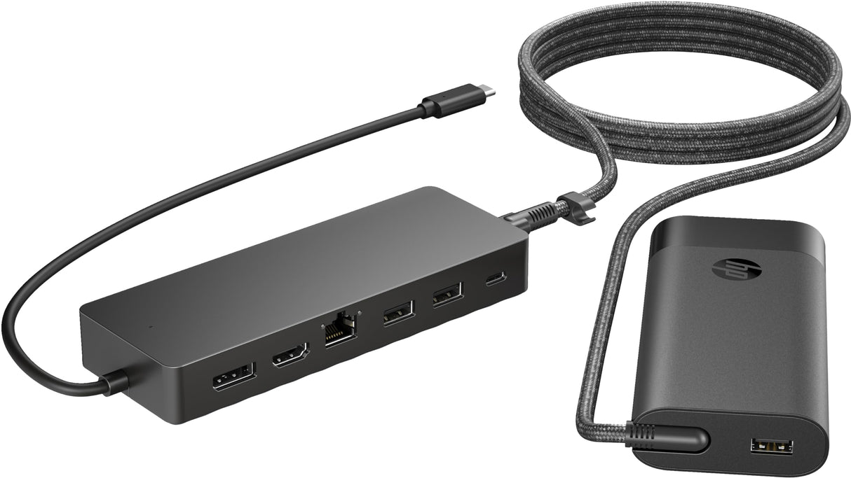HP Adaptador de Corriente Universal USB-C y portátil