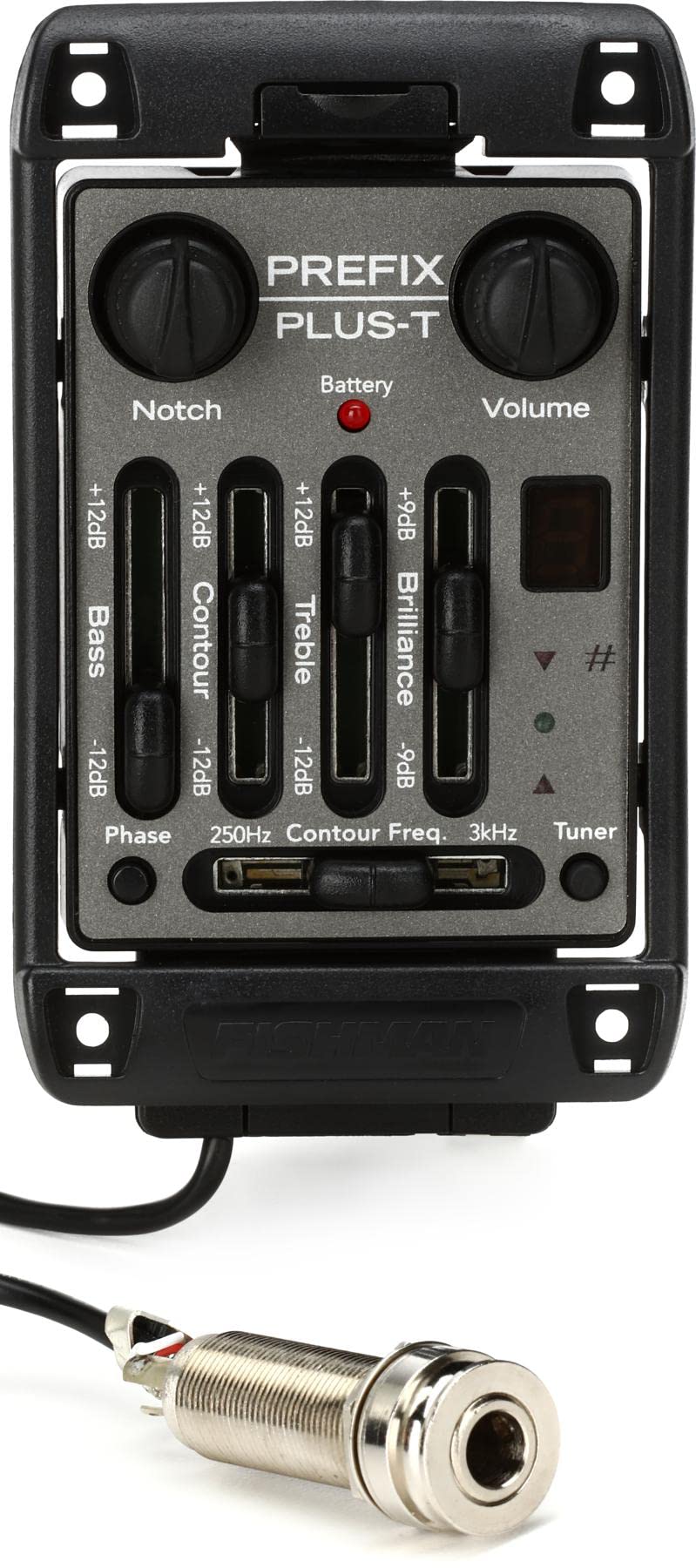 Fishman Prefix Plus-T Preamp bordo - Recoger ancha