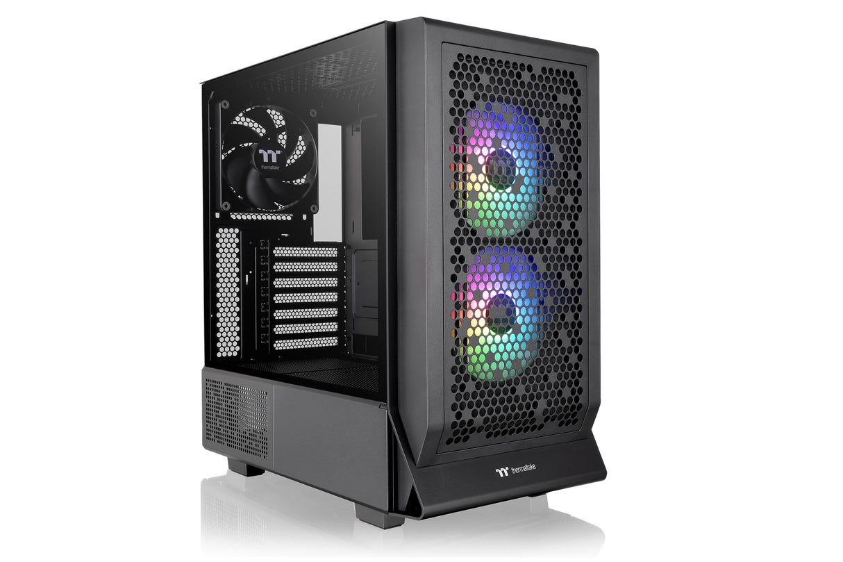Thermaltake Ceres 330 TG ARGB | Mid Tower Chassis | Compatible con Project Stealth y BTF | Black