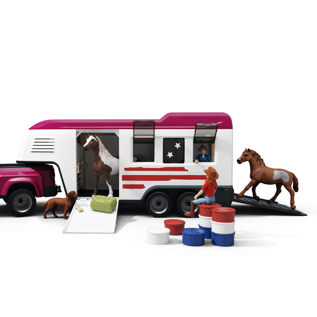 Schleich- Hannah y Mr. Kramer Juego, 1 (42705)